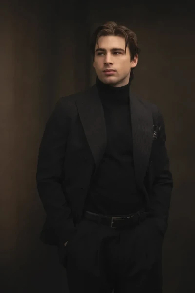 Professional Headshot of actor posing in studio