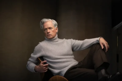 Professional Headshot of a man sitting in the studio