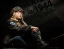Lifestyle photo of a child with an airplane