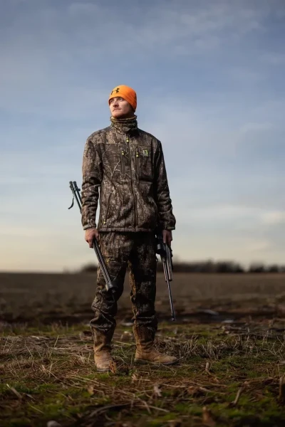 Lifestyle photo of a hunter