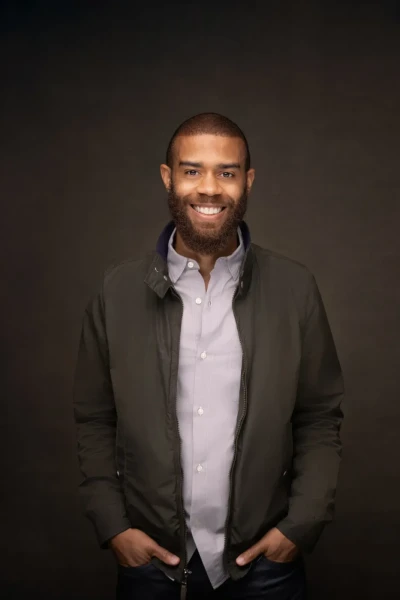 Professional Headshot of business man posing in the studio