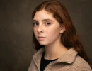 Professional Headshot of woman posing in the studio