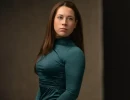 Professional Headshot of woman posing in the studio